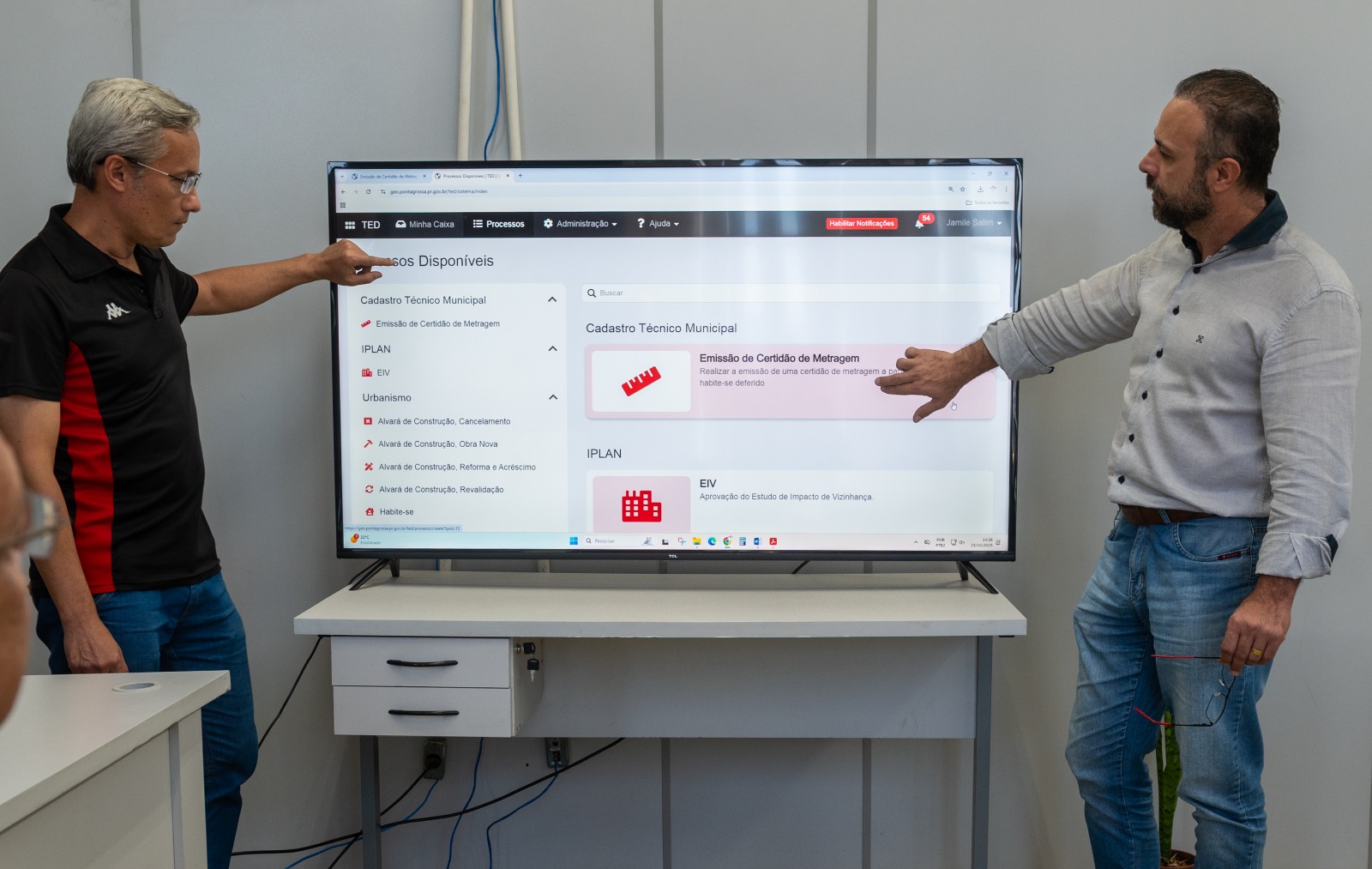 Emissão de Certidão de Metragens agora é 100% online em Ponta Grossa